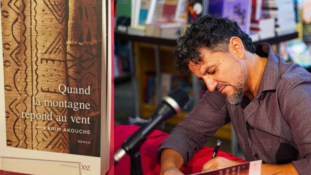 Quand la Montagne répond au vent - Roman de Karim Akouche