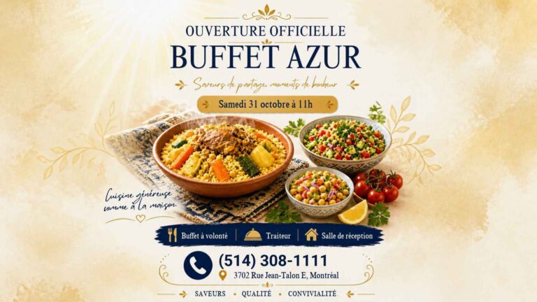Buffet Azur - Montréal