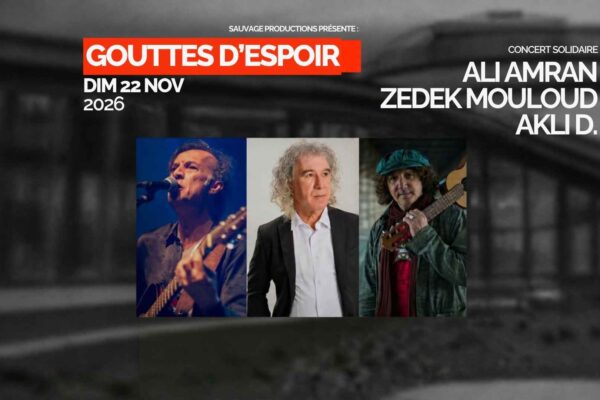 Zedek Mouloud, Ali Amran, Akli D., Gouttes d'espoir
